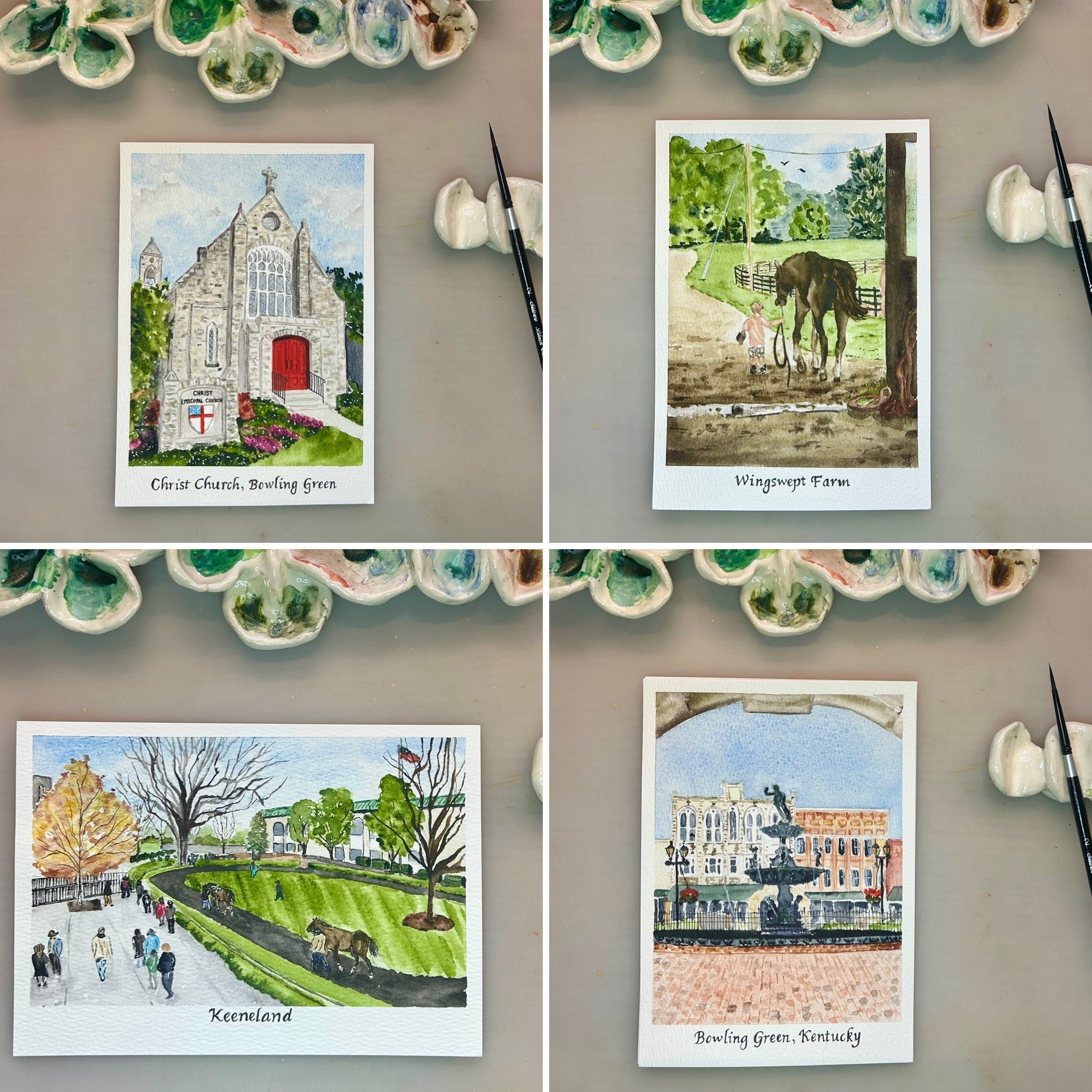 Custom Watercolor Wedding Series