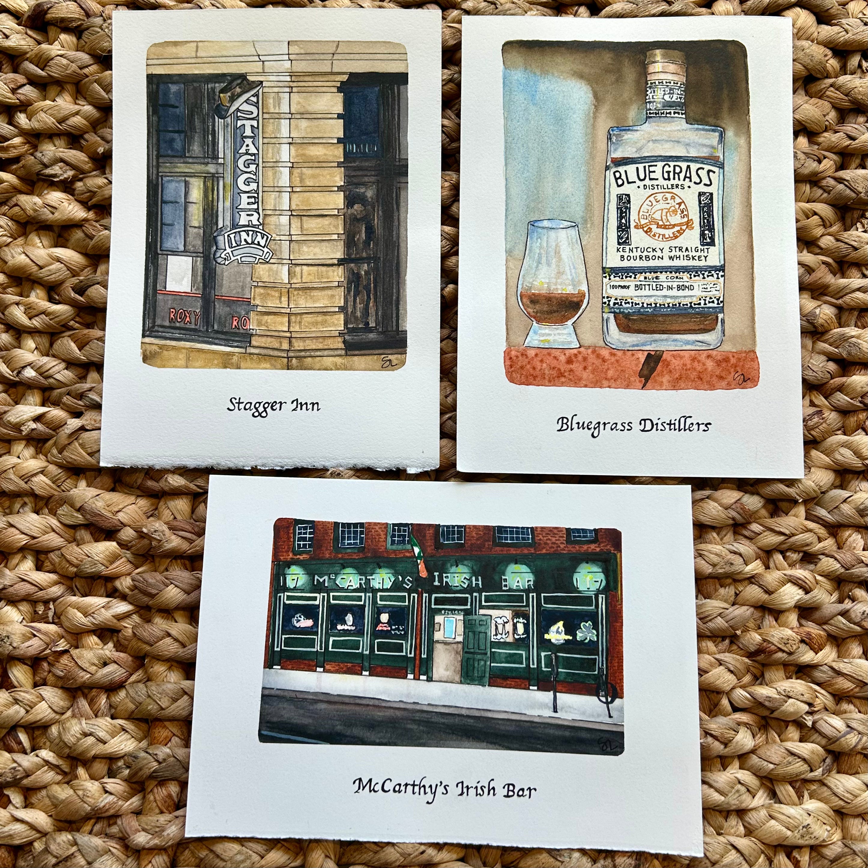 Custom Watercolor Wedding Series
