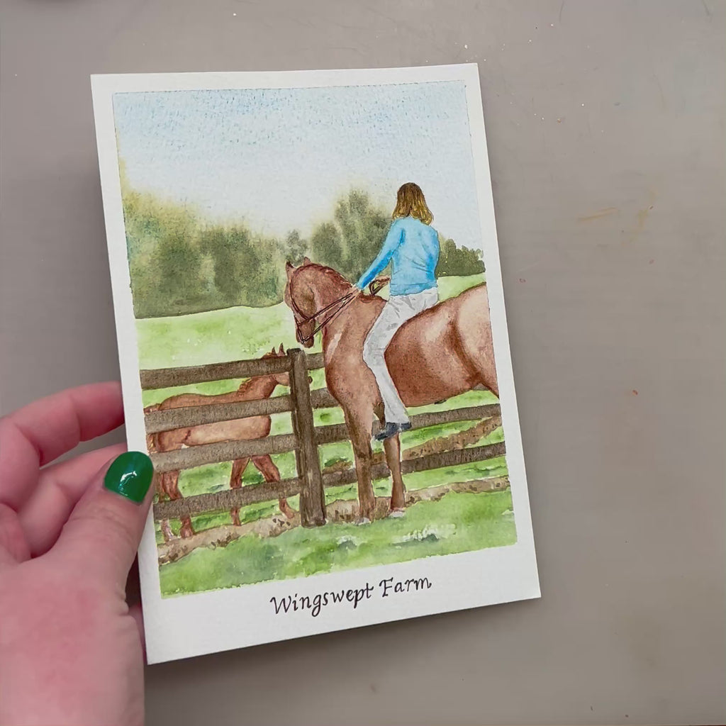Custom Watercolor Wedding Series